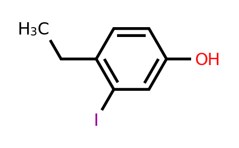 CAS 1243471-68-2 | 4-Ethyl-3-iodophenol