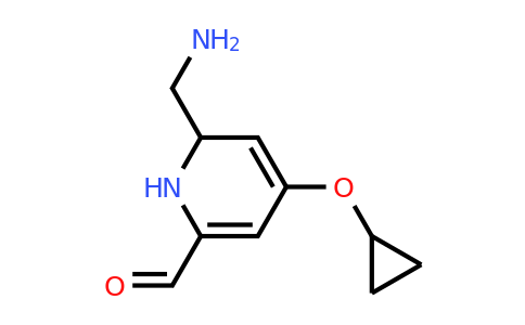 CAS 1243471-77-3 | 6-(Aminomethyl)-4-cyclopropoxy-1,6-dihydropyridine-2-carbaldehyde