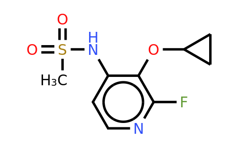 CAS 1243471-85-3 | N-(3-cyclopropoxy-2-fluoropyridin-4-YL)methanesulfonamide