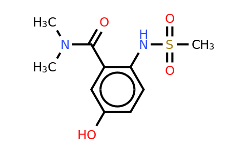 CAS 1243471-94-4 | 5-Hydroxy-N,n-dimethyl-2-(methylsulfonamido)benzamide