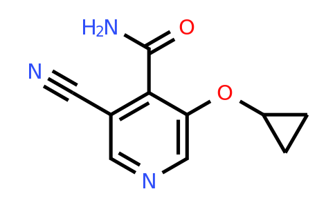 CAS 1243472-04-9 | 3-Cyano-5-cyclopropoxyisonicotinamide