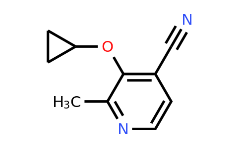 CAS 1243472-16-3 | 3-Cyclopropoxy-2-methylisonicotinonitrile