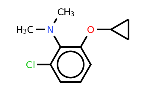 CAS 1243472-18-5 | 2-Chloro-6-cyclopropoxy-N,n-dimethylaniline
