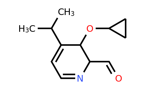 CAS 1243472-28-7 | 3-Cyclopropoxy-4-isopropyl-2,3-dihydropyridine-2-carbaldehyde