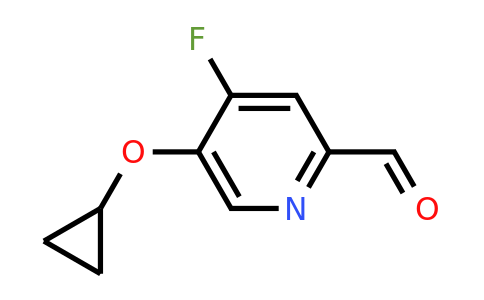 CAS 1243472-29-8 | 5-Cyclopropoxy-4-fluoropicolinaldehyde