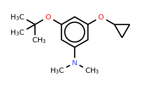 CAS 1243472-31-2 | 3-Tert-butoxy-5-cyclopropoxy-N,n-dimethylaniline