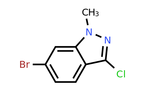 CAS 1243472-33-4 | 6-Bromo-3-chloro-1-methyl-1H-indazole