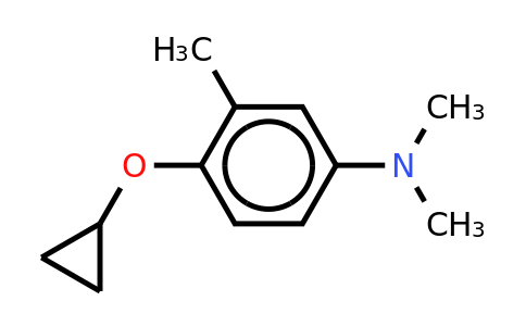 CAS 1243472-38-9 | 4-Cyclopropoxy-N,n,3-trimethylaniline