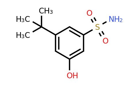 CAS 1243472-54-9 | 3-Tert-butyl-5-hydroxybenzenesulfonamide