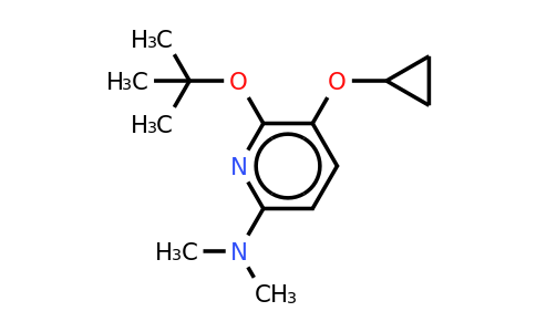 CAS 1243472-60-7 | 6-Tert-butoxy-5-cyclopropoxy-N,n-dimethylpyridin-2-amine