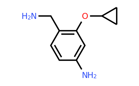 CAS 1243472-66-3 | 4-(Aminomethyl)-3-cyclopropoxyaniline