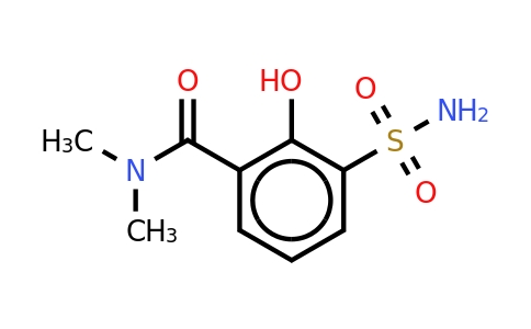 CAS 1243472-68-5 | 2-Hydroxy-N,n-dimethyl-3-sulfamoylbenzamide