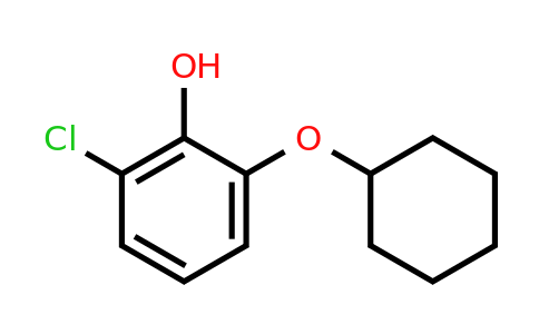 CAS 1243472-70-9 | 2-Chloro-6-(cyclohexyloxy)phenol