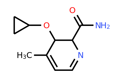 CAS 1243472-88-9 | 3-Cyclopropoxy-4-methyl-2,3-dihydropyridine-2-carboxamide