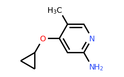 CAS 1243472-94-7 | 4-Cyclopropoxy-5-methylpyridin-2-amine
