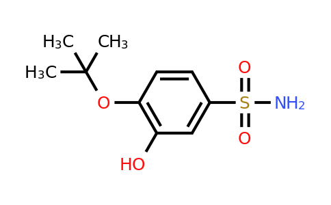 CAS 1243472-98-1 | 4-Tert-butoxy-3-hydroxybenzenesulfonamide