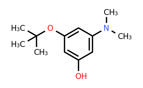 CAS 1243473-06-4 | 3-Tert-butoxy-5-(dimethylamino)phenol