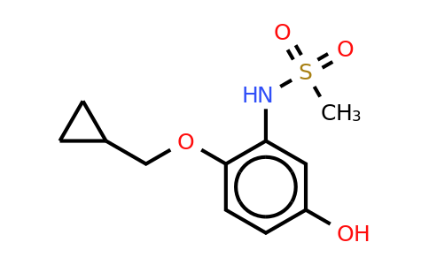 CAS 1243473-07-5 | N-(2-(cyclopropylmethoxy)-5-hydroxyphenyl)methanesulfonamide