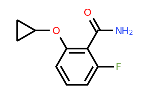 CAS 1243473-08-6 | 2-Cyclopropoxy-6-fluorobenzamide
