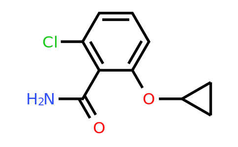 CAS 1243473-13-3 | 2-Chloro-6-cyclopropoxybenzamide