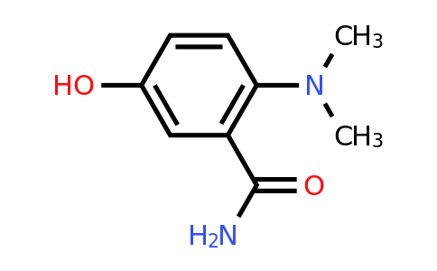 CAS 1243473-26-8 | 2-(Dimethylamino)-5-hydroxybenzamide