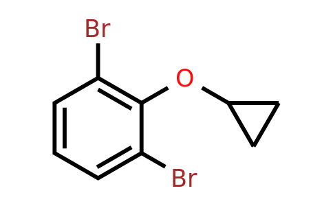 CAS 1243473-33-7 | 1,3-Dibromo-2-cyclopropoxybenzene
