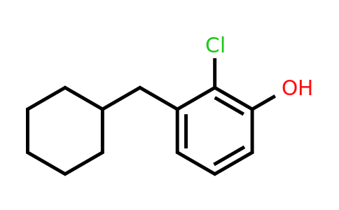 CAS 1243473-41-7 | 2-Chloro-3-(cyclohexylmethyl)phenol