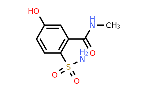 CAS 1243473-44-0 | 5-Hydroxy-N-methyl-2-sulfamoylbenzamide