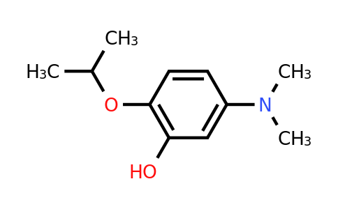 CAS 1243473-46-2 | 5-(Dimethylamino)-2-(propan-2-yloxy)phenol