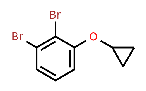 CAS 1243473-51-9 | 1,2-Dibromo-3-cyclopropoxybenzene