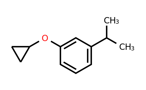 CAS 1243473-52-0 | 1-Cyclopropoxy-3-(propan-2-YL)benzene