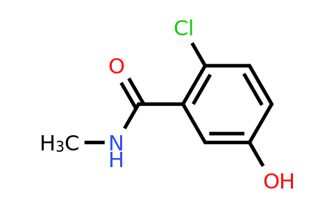 CAS 1243473-55-3 | 2-Chloro-5-hydroxy-N-methylbenzamide
