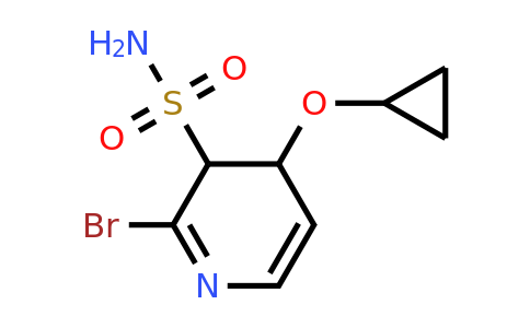 CAS 1243473-56-4 | 2-Bromo-4-cyclopropoxy-3,4-dihydropyridine-3-sulfonamide