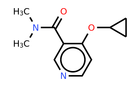 CAS 1243473-61-1 | 4-Cyclopropoxy-N,n-dimethylnicotinamide