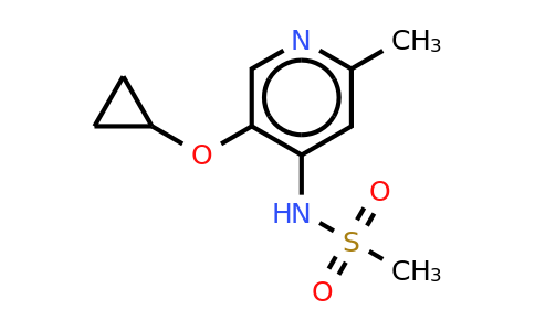 CAS 1243473-72-4 | N-(5-cyclopropoxy-2-methylpyridin-4-YL)methanesulfonamide