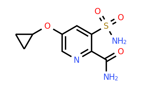 CAS 1243473-75-7 | 5-Cyclopropoxy-3-sulfamoylpicolinamide