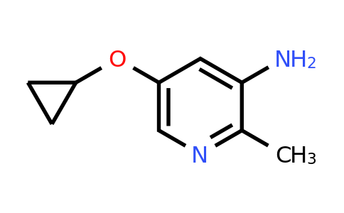 CAS 1243473-80-4 | 5-Cyclopropoxy-2-methylpyridin-3-amine
