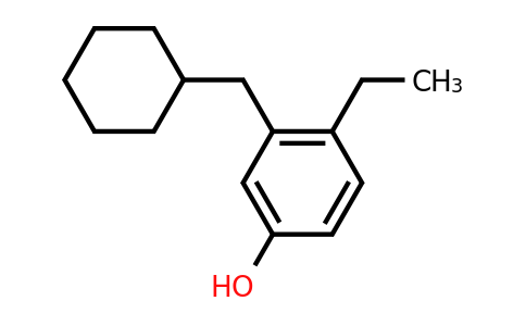 CAS 1243474-04-5 | 3-(Cyclohexylmethyl)-4-ethylphenol