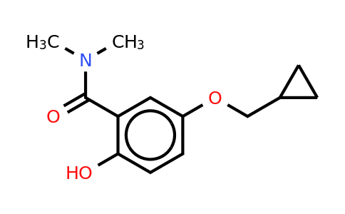 CAS 1243474-14-7 | 5-(Cyclopropylmethoxy)-2-hydroxy-N,n-dimethylbenzamide