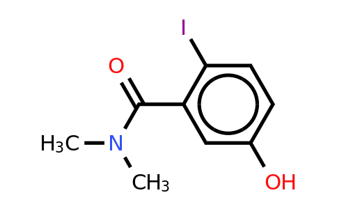 CAS 1243474-22-7 | 5-Hydroxy-2-iodo-N,n-dimethylbenzamide