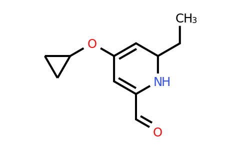 CAS 1243474-30-7 | 4-Cyclopropoxy-6-ethyl-1,6-dihydropyridine-2-carbaldehyde