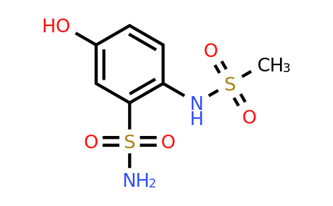 CAS 1243474-38-5 | 5-Hydroxy-2-(methylsulfonamido)benzenesulfonamide