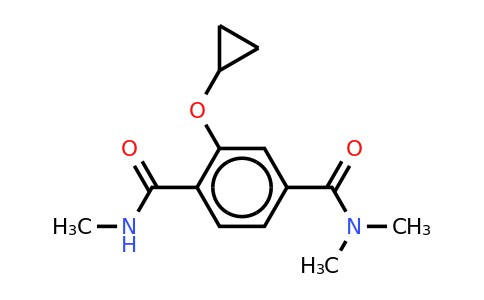 CAS 1243474-39-6 | 2-Cyclopropoxy-N1,N4,N4-trimethylterephthalamide
