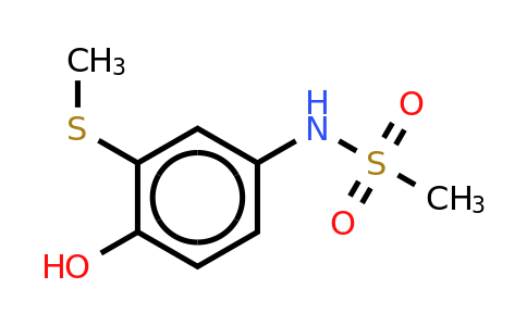 CAS 1243474-49-8 | N-(4-hydroxy-3-(methylthio)phenyl)methanesulfonamide