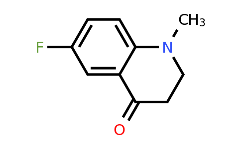 CAS 1243474-50-1 | 6-Fluoro-1-methyl-1,2,3,4-tetrahydroquinolin-4-one