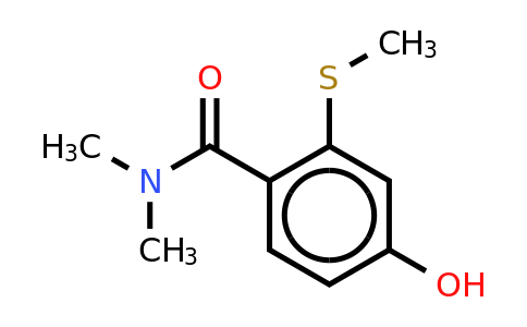 CAS 1243474-53-4 | 4-Hydroxy-N,n-dimethyl-2-(methylsulfanyl)benzamide