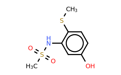CAS 1243474-58-9 | N-(5-hydroxy-2-(methylthio)phenyl)methanesulfonamide