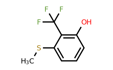 CAS 1243474-65-8 | 3-(Methylthio)-2-(trifluoromethyl)phenol