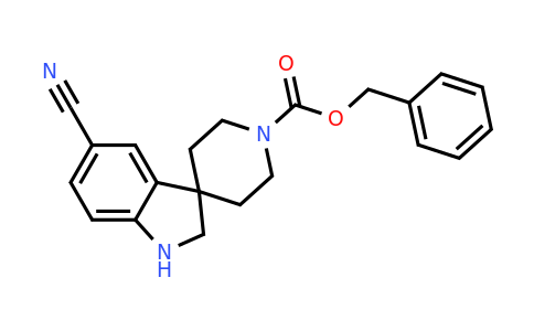 CAS 1243474-73-8 | Benzyl 5-cyanospiro[indoline-3,4'-piperidine]-1'-carboxylate