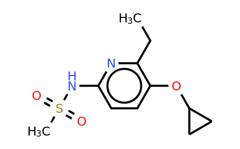 CAS 1243474-79-4 | N-(5-cyclopropoxy-6-ethylpyridin-2-YL)methanesulfonamide